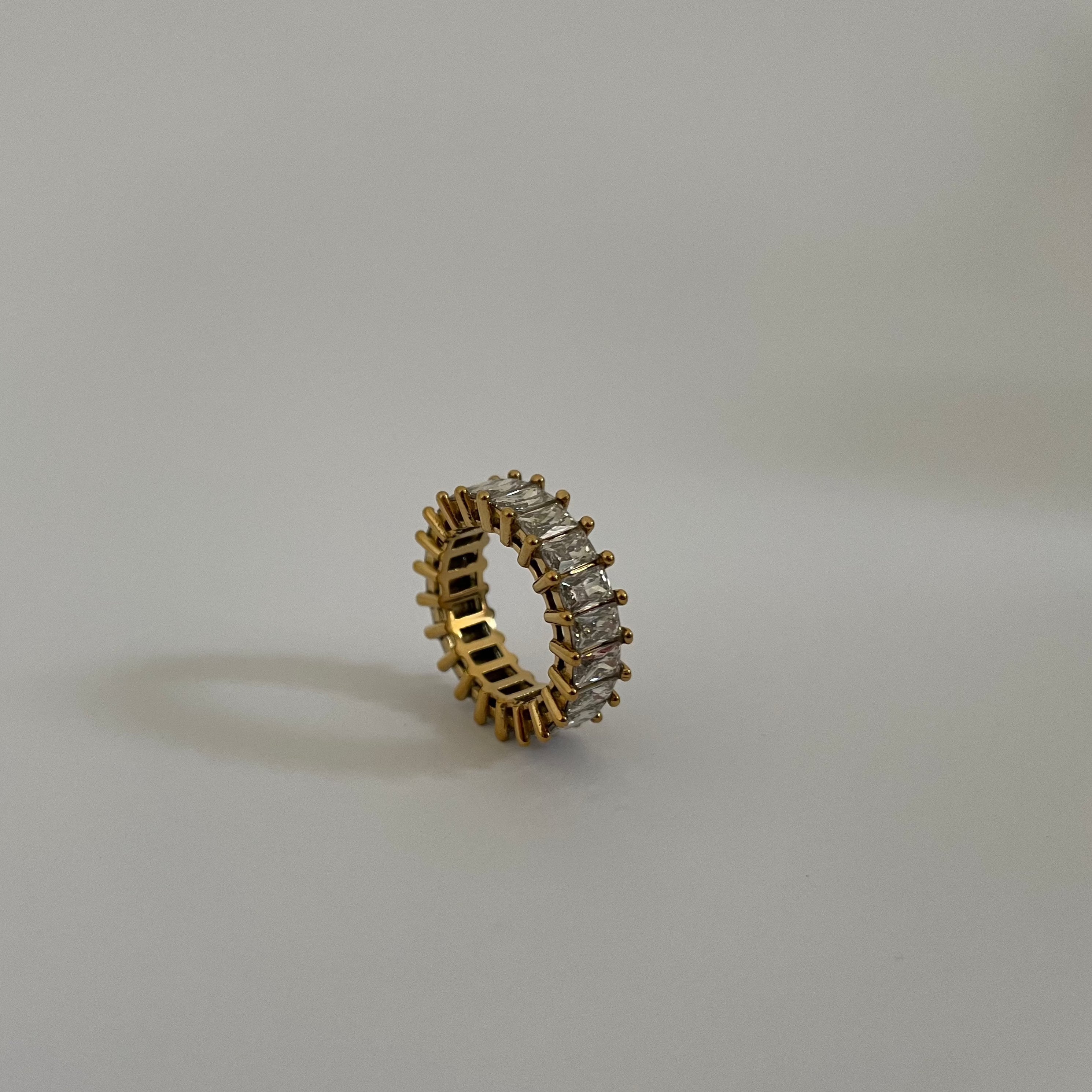 Pave Baguette Ring-4