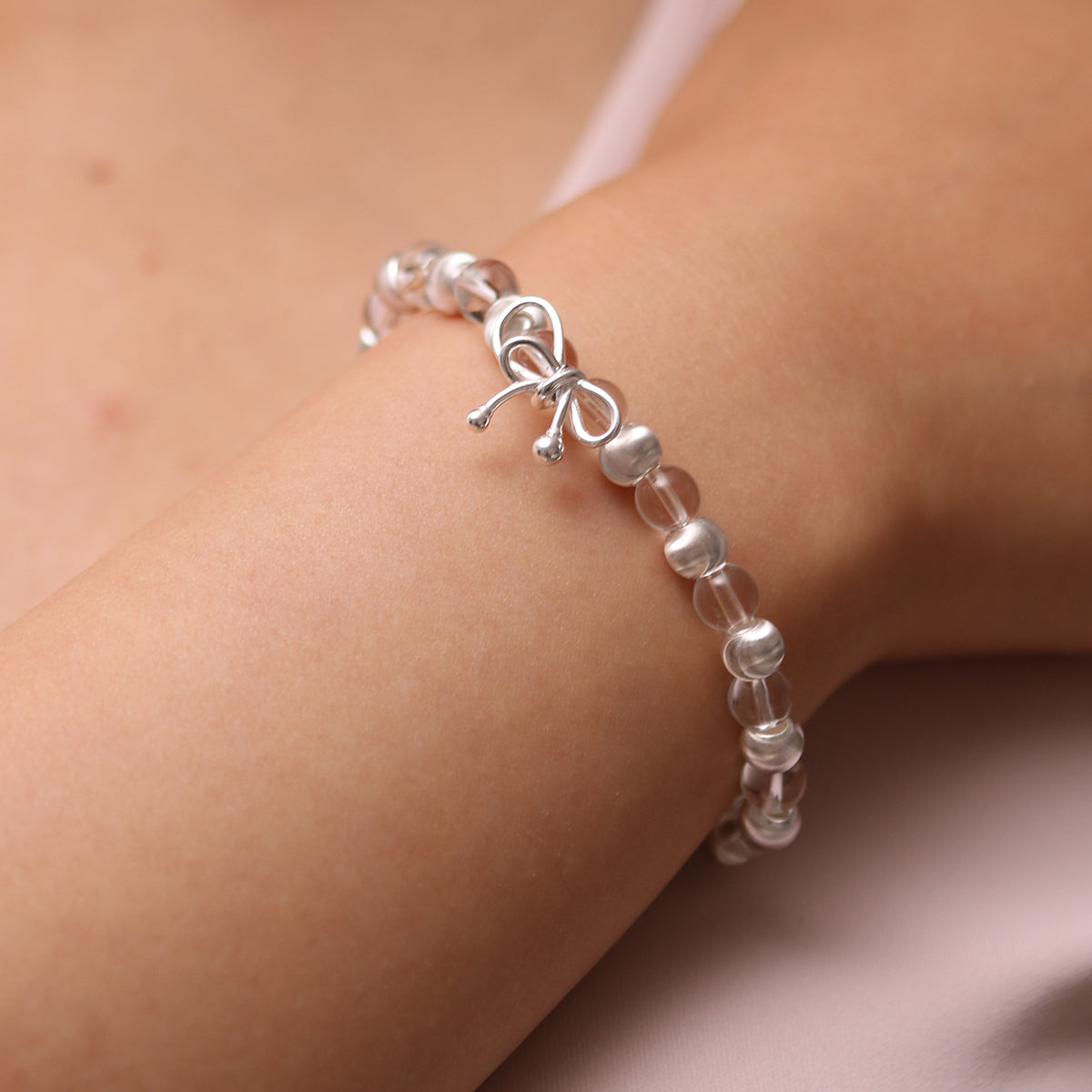 Beaded Bow Bracelet-3