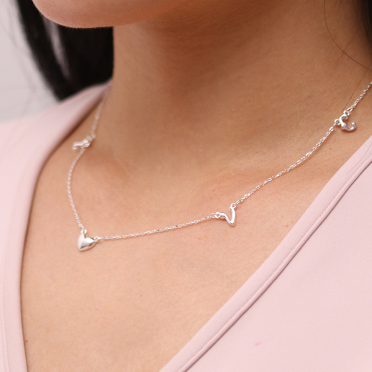 LOVE necklace-1
