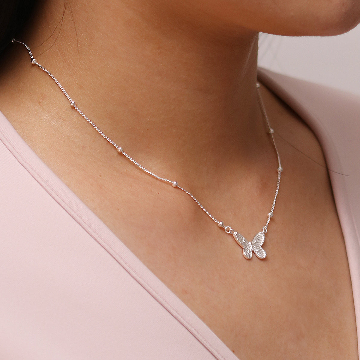 Butterfly necklace-1