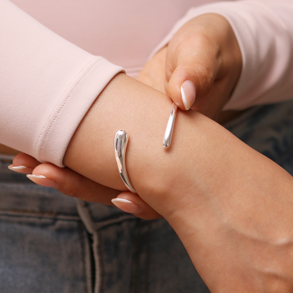 Sterling bangle-0