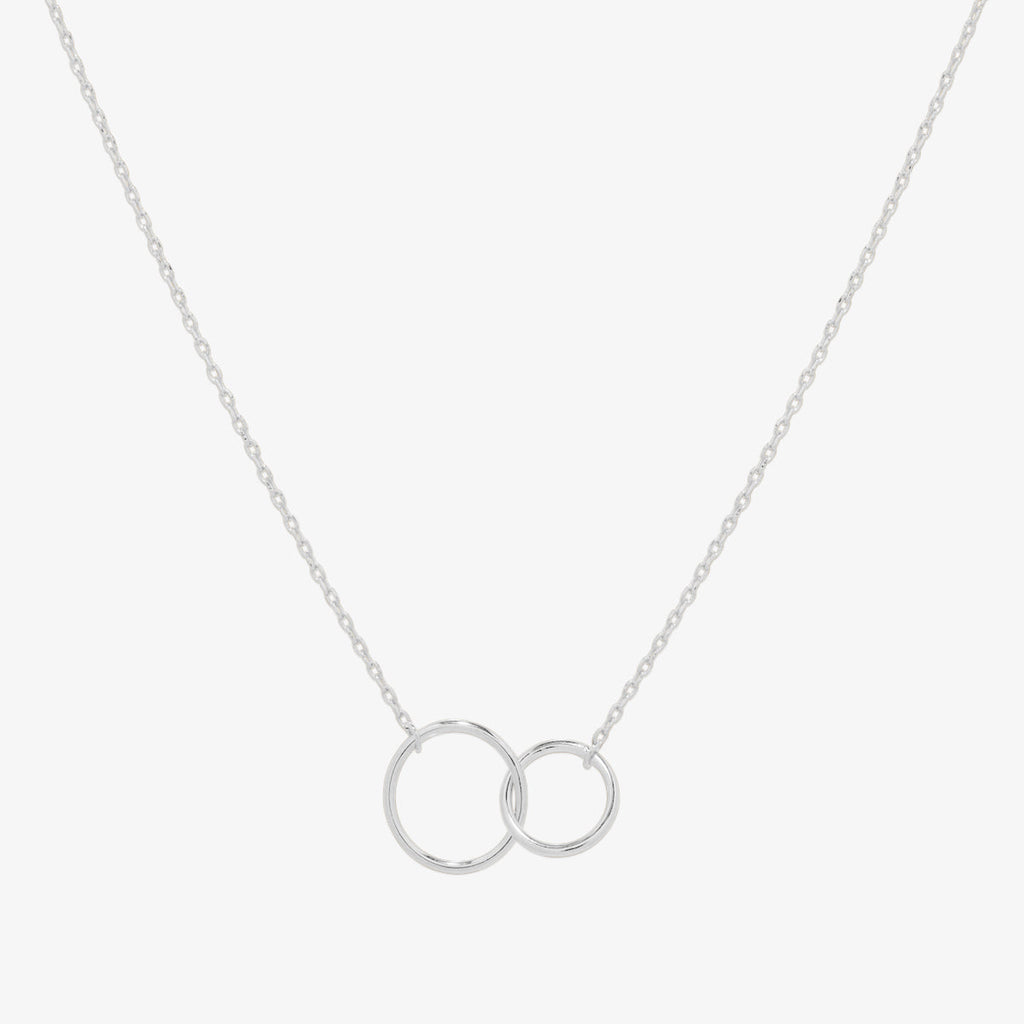 Double circles necklace-5