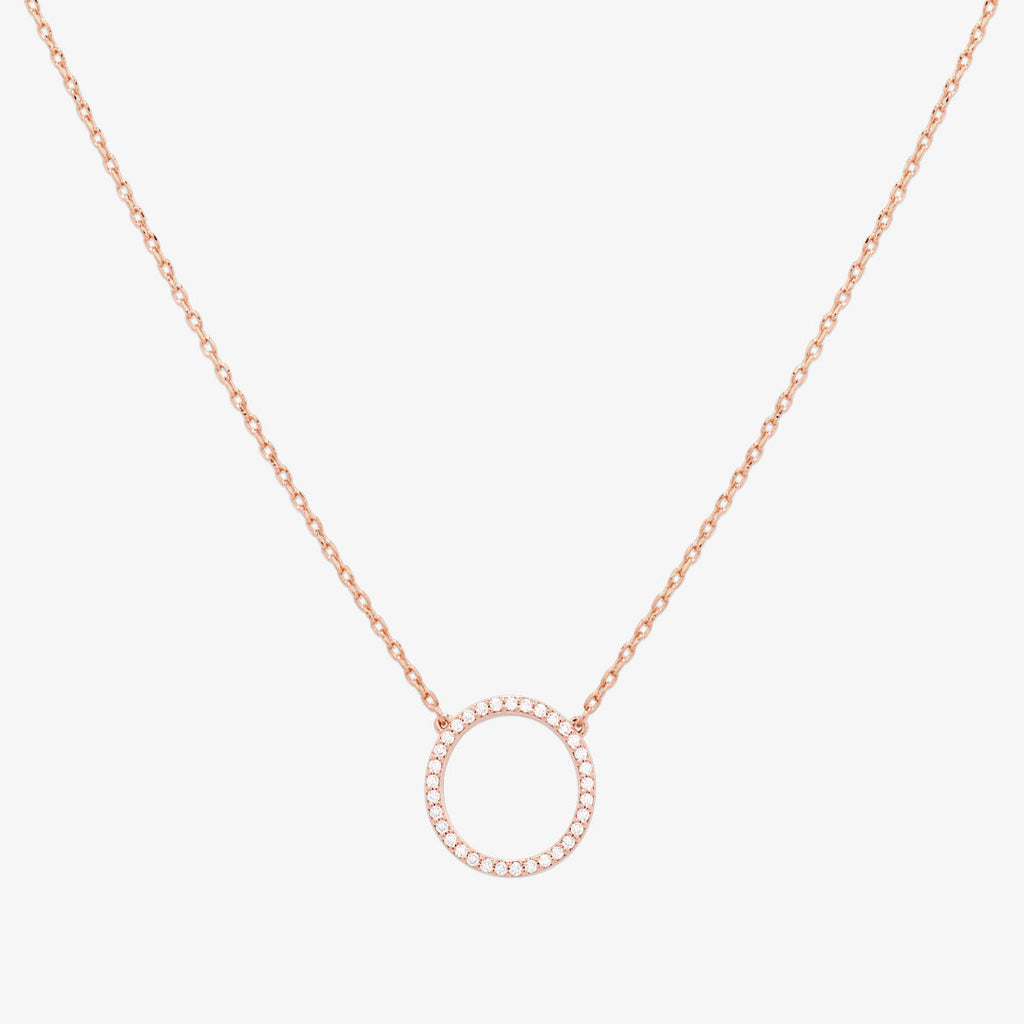 Cubic circle necklace-3