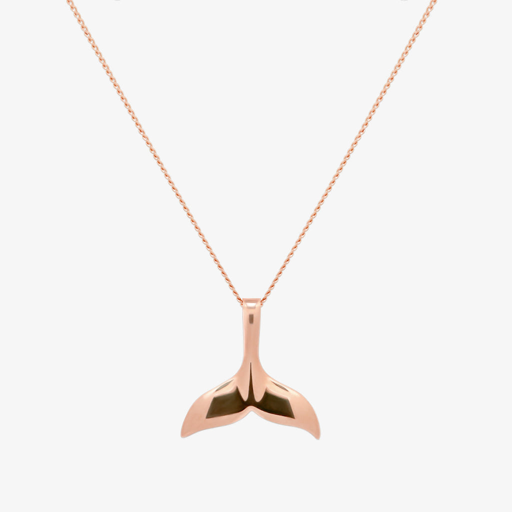 Dolphin tail necklace-5