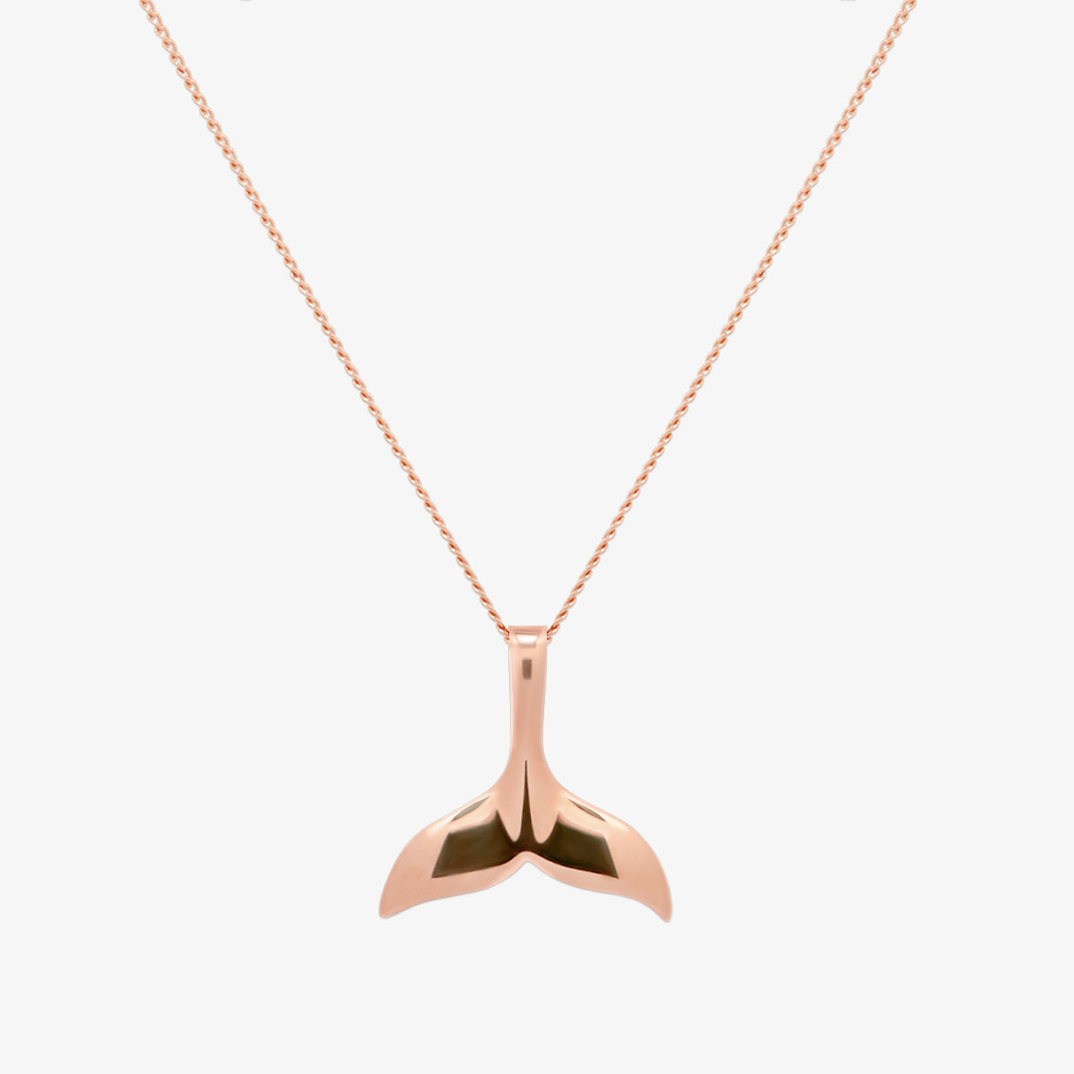 Dolphin tail necklace-5